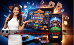 Săn cá vàng trong game bắn cá 3D